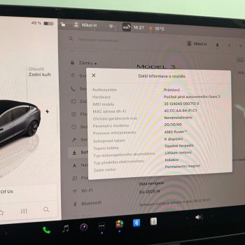 Tesla model 3 Long Range SOH 92 % full